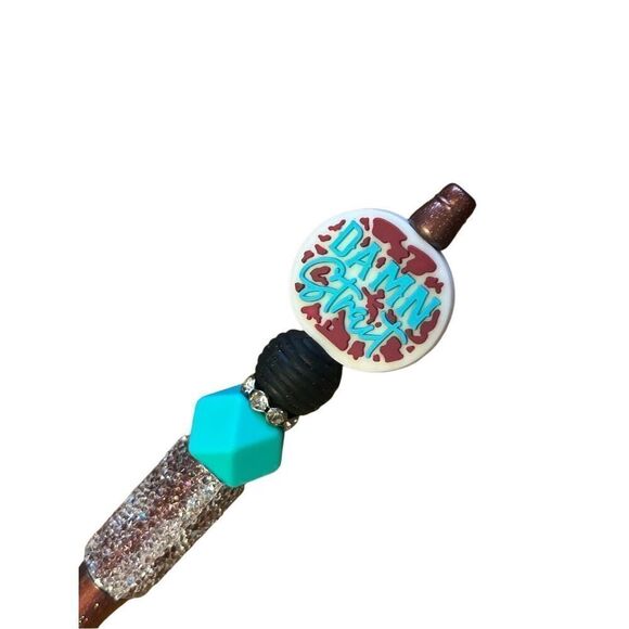 Damn Straight Beaded pen - Picture 2 of 2